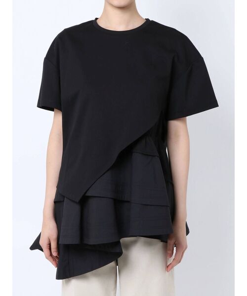 ELENDEEK（エレンディーク）の「ティアードブラウスカットソーセット（Tシャツ/カットソー・レディース・ホワイト/ブラック/その他1・FREE）」の18枚目の写真