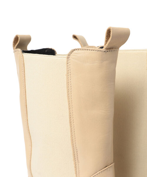 Ray BEAMS(レイビームス)の「MOHI / サイドゴア ブーツ(ブーツ・レディース・ブラック/ベージュ・38/39/35/36/37)」の15枚目の写真