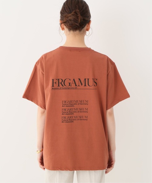 plage（プラージュ）の「バックプリントTシャツ2◆（Tシャツ/カットソー・レディース・チャコールグレー/ホワイト・FREE）」の7枚目の写真