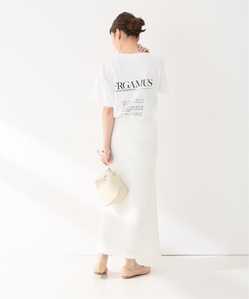 plage（プラージュ）の「バックプリントTシャツ2◆（Tシャツ/カットソー・レディース・チャコールグレー/ホワイト・FREE）」の18枚目の写真