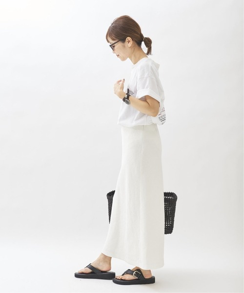 plage（プラージュ）の「バックプリントTシャツ2◆（Tシャツ/カットソー・レディース・チャコールグレー/ホワイト・FREE）」の20枚目の写真