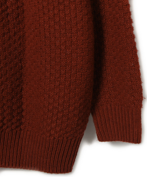 ZARA（ザラ）の「長袖ニット（ニット/セーター・レディース・レッド・-）」の5枚目の写真