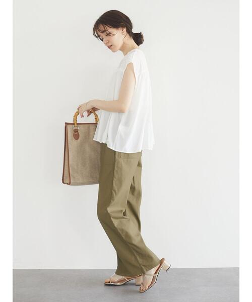 Sugar spoon（シュガースプーン）の「・SUGAR SPOON ヨーク刺繍ブラウス＊（シャツ/ブラウス・レディース・ピンク/ブルー/ブラック/オフホワイト・FREE）」の8枚目の写真