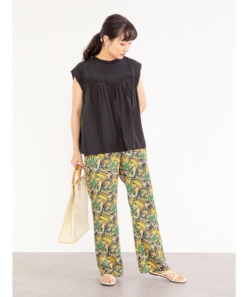 Sugar spoon（シュガースプーン）の「・SUGAR SPOON ヨーク刺繍ブラウス＊（シャツ/ブラウス・レディース・ピンク/ブルー/ブラック/オフホワイト・FREE）」の16枚目の写真