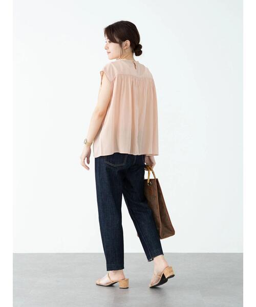 Sugar spoon（シュガースプーン）の「・SUGAR SPOON ヨーク刺繍ブラウス＊（シャツ/ブラウス・レディース・ピンク/ブルー/ブラック/オフホワイト・FREE）」の22枚目の写真