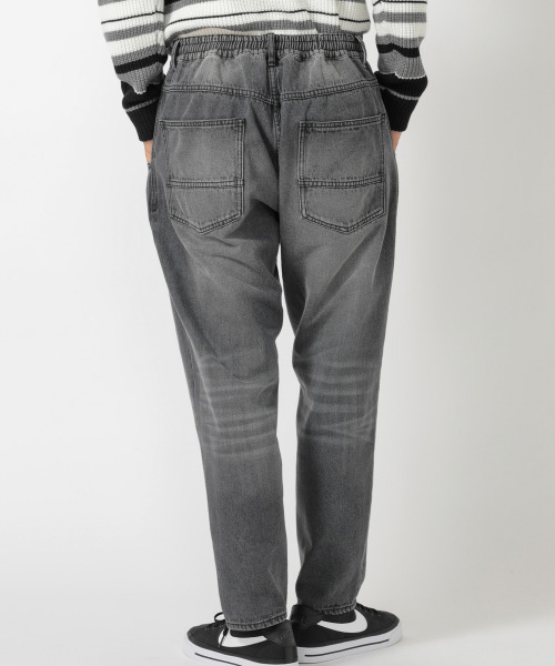 UNION STATION(ユニオンステーション)の「“Finally Friday” 【ついにきた金曜日】【10oz】コットン100%ワイドテーパードシルエットデニム(デニムパンツ・メンズ・ブラック/ブルー・S/M/L)」の11枚目の写真