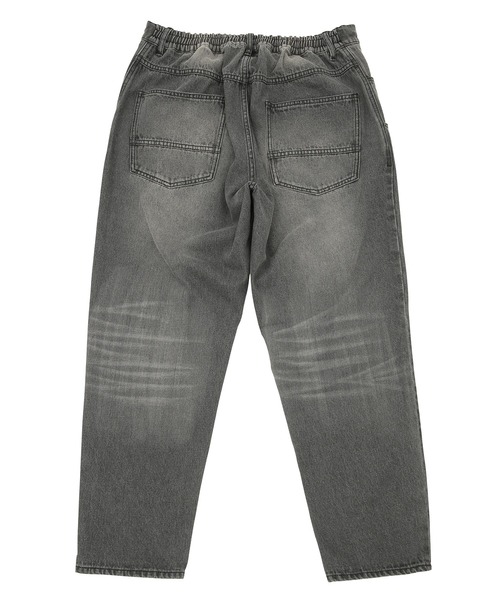 UNION STATION(ユニオンステーション)の「“Finally Friday” 【ついにきた金曜日】【10oz】コットン100%ワイドテーパードシルエットデニム(デニムパンツ・メンズ・ブラック/ブルー・S/M/L)」の17枚目の写真