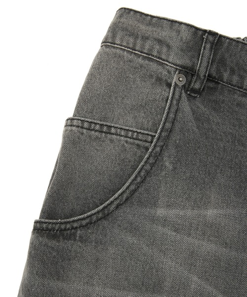 UNION STATION(ユニオンステーション)の「“Finally Friday” 【ついにきた金曜日】【10oz】コットン100%ワイドテーパードシルエットデニム(デニムパンツ・メンズ・ブラック/ブルー・S/M/L)」の20枚目の写真