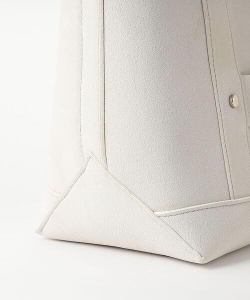 green label relaxing（グリーンレーベルリラクシング）の「LT WT SMALL 2WAY トートバッグ（ショルダーバッグ・レディース・ライトグレー/ブラック・FREE）」の5枚目の写真