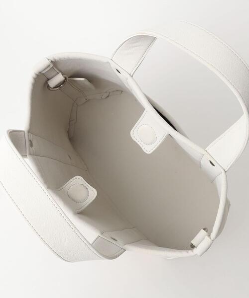 green label relaxing（グリーンレーベルリラクシング）の「LT WT SMALL 2WAY トートバッグ（ショルダーバッグ・レディース・ライトグレー/ブラック・FREE）」の3枚目の写真