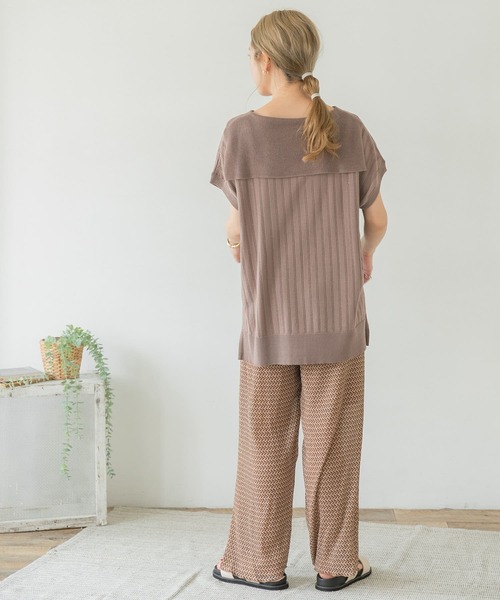 ITEMS URBANRESEARCH（アイテムズ アーバンリサーチ）の「ガライージープリーツパンツ（その他パンツ・レディース・ブラウン/ブラック/アイボリー・FREE）」の10枚目の写真