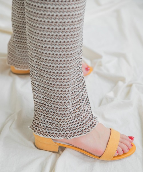 ITEMS URBANRESEARCH（アイテムズ アーバンリサーチ）の「ガライージープリーツパンツ（その他パンツ・レディース・ブラウン/ブラック/アイボリー・FREE）」の21枚目の写真