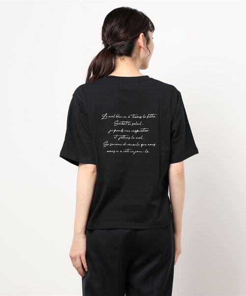 ROPE' PICNIC（ロペピクニック）の「【ORGABITS】アソートTシャツ（Tシャツ/カットソー・レディース・ホワイト系その他/ブラック/ブラック系その他/グリーン/ホワイト・38）」の15枚目の写真