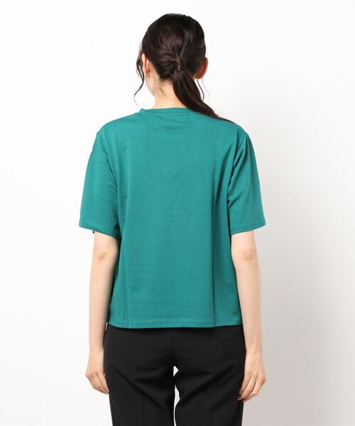 ROPE' PICNIC（ロペピクニック）の「【ORGABITS】アソートTシャツ（Tシャツ/カットソー・レディース・ホワイト系その他/ブラック/ブラック系その他/グリーン/ホワイト・38）」の10枚目の写真