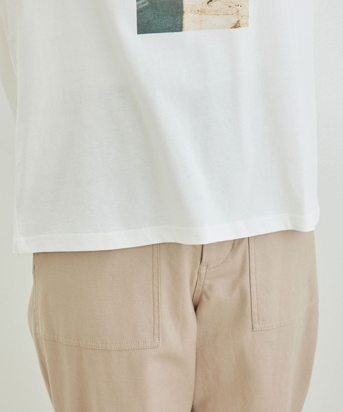ROPE' PICNIC（ロペピクニック）の「【ORGABITS】アソートTシャツ（Tシャツ/カットソー・レディース・ホワイト系その他/ブラック/ブラック系その他/グリーン/ホワイト・38）」の16枚目の写真