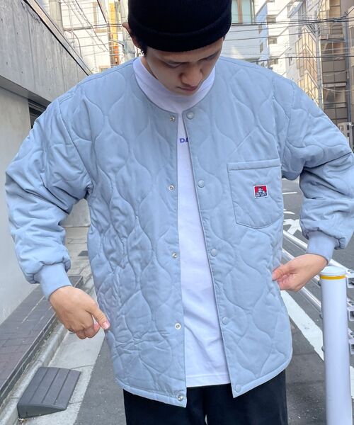 【BEN DAVIS(ベンデイビス)】QUILT JACKET/ キルティングジャケット
