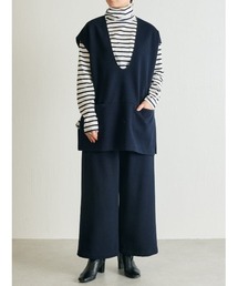 BEARDSLEY | セットアップでこの秋冬人気！ブークレダンボールパンツ(その他パンツ)