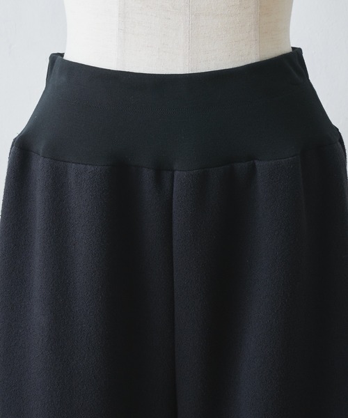 BEARDSLEY（ビアズリー）の「セットアップ可 ブークレダンボールパンツ（その他パンツ・レディース・ブラック/アイボリー/カーキ/ネイビー・2/1/0）」の8枚目の写真