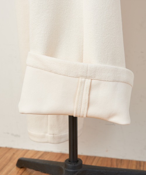 BEARDSLEY（ビアズリー）の「セットアップ可 ブークレダンボールパンツ（その他パンツ・レディース・ブラック/アイボリー/カーキ/ネイビー・2/1/0）」の20枚目の写真