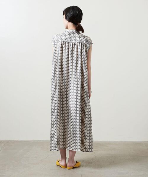 ユナイテッドアローズ パターンプリント ノースリーブワンピース ロング UNITED ARROWS（ユナイテッドアローズ）の「＜UNITED ARROWS
