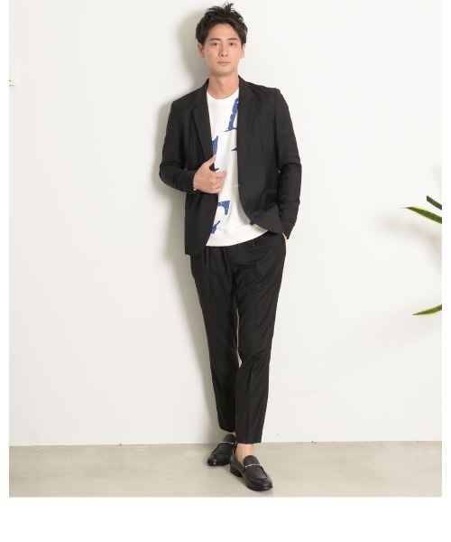 GOSTAR DE FUGA（ゴスタール ジフーガ）の「『GOSTAR DE FUGA』GDFロゴ総柄プルオーバー長袖ニット（ニット/セーター・メンズ・ホワイト×ブルー/ホワイト×ブラック・M/L）」の3枚目の写真