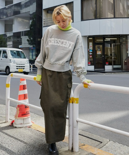 Auntie Rosa Holiday（アンティローザホリデー）の「2WAY裏毛ボタンカーデ（スウェット・レディース・ブラック/ブラウン/グレー/オフホワイト・FREE）」の7枚目の写真