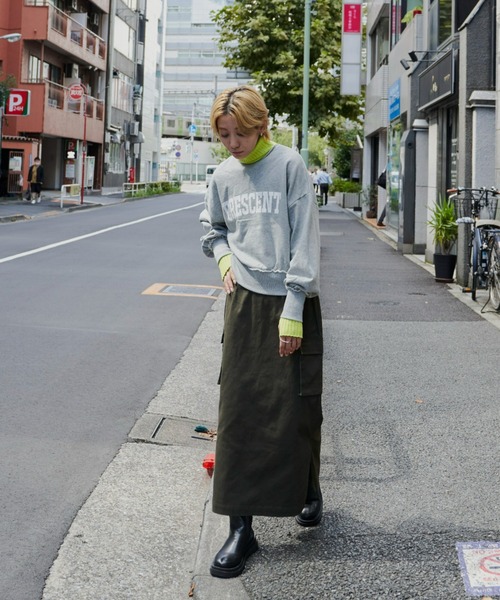 Auntie Rosa Holiday（アンティローザホリデー）の「2WAY裏毛ボタンカーデ（スウェット・レディース・ブラック/ブラウン/グレー/オフホワイト・FREE）」の15枚目の写真