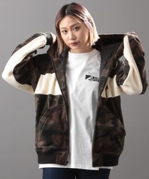 AVIREX | 2トーン ビッグ フリース パーカー / 2TONE BIG FLEECE PARKA / アヴィレックス / AVIREX(その他アウター)