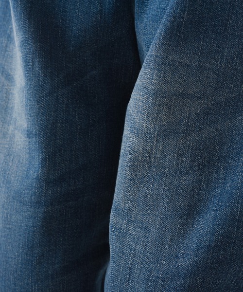 OMNES(オムネス)の「ストレッチデニム バルーンパンツ(デニムパンツ・レディース・ブラック系その他/ブルー系その他/ワンウォッシュ/ホワイト系その他・SMALL/MEDIUM/LARGE/X-LARGE)」の9枚目の写真