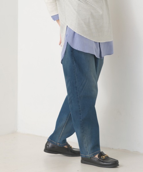 MASONPRINCE ウォッシュデニム ジーンズ ルーズ バルーンパンツ MASONPRINCE（メイソンプリンス）の「4カラー ワイドシルエット