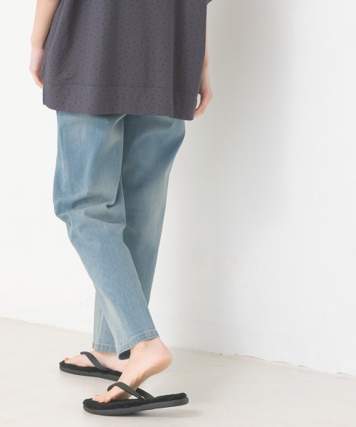 MASONPRINCE ウォッシュデニム ジーンズ ルーズ バルーンパンツ ストレッチデニム バルーンパンツ（デニムパンツ）｜OMNES