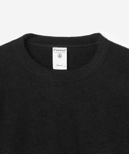 ORCIVAL（オーシバル）の「ORCIVAL | ブークレクルーネックプルオーバー WBJ MEN（Tシャツ/カットソー・メンズ・グレー/ネイビー/ブラック・4/5）」の5枚目の写真