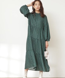 N.（N. Natural Beauty Basic） | 【S Size Line】◆小花ティアードワンピース(ワンピース)