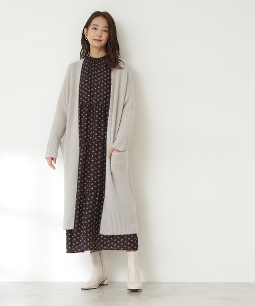 N.（N. Natural Beauty Basic）（エヌエヌナチュラルビューティーベーシック）の「【S Size Line】◆小花ティアードワンピース（ワンピース・レディース・ブラック系その他/グリーン系その他/レッド系その他・SMALL/MEDIUM）」の16枚目の写真