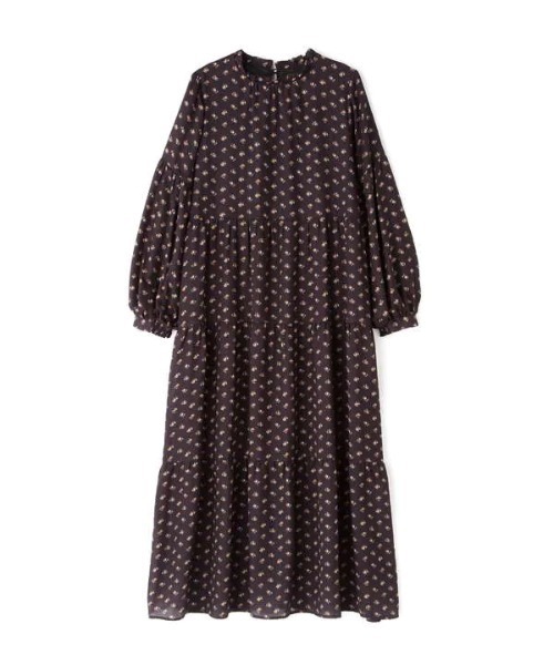 N.（N. Natural Beauty Basic）（エヌエヌナチュラルビューティーベーシック）の「【S Size Line】◆小花ティアードワンピース（ワンピース・レディース・ブラック系その他/グリーン系その他/レッド系その他・SMALL/MEDIUM）」の21枚目の写真