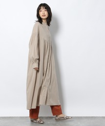 シェブロンヨークギャザーワンピース / 219694