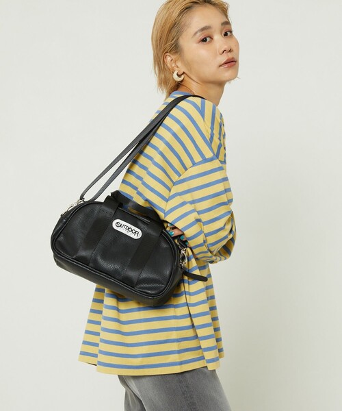 FREAK'S STORE(フリークスストア)の「OUTDOOR PRODUCTS× FREAK'S STORE/アウトドアプロダクツ 別注ボストンバッグ(ボストンバッグ・レディース・ブラック/レオパード・ONE SIZE)」の3枚目の写真