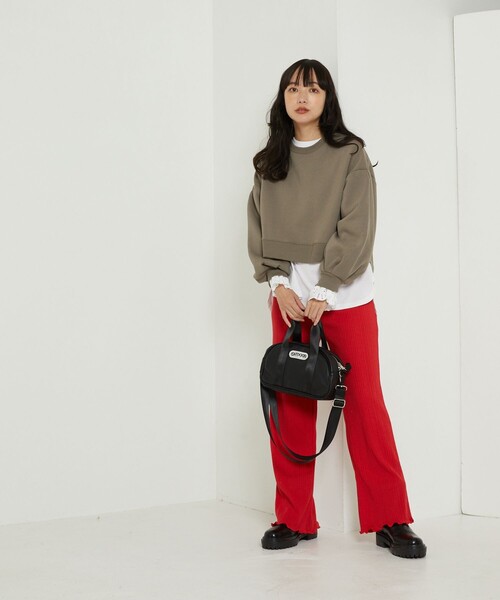 FREAK'S STORE(フリークスストア)の「OUTDOOR PRODUCTS× FREAK'S STORE/アウトドアプロダクツ 別注ボストンバッグ(ボストンバッグ・レディース・ブラック/レオパード・ONE SIZE)」の19枚目の写真