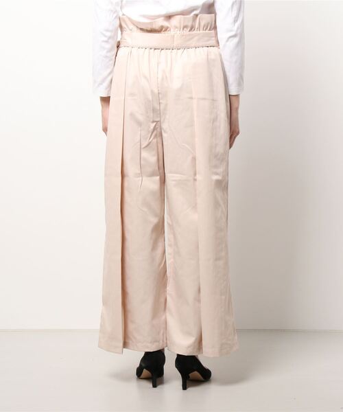 STYLEBLOCK（スタイルブロック）の「ツイルラップ風パンツ（その他パンツ・レディース・グリーン/ホワイト系その他/ベージュ/ブラック・M）」の7枚目の写真