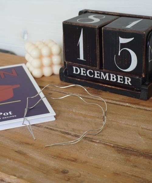 Port（ポート）の「ウェーブ メタル カチューシャ（カチューシャ・レディース・ゴールド/シルバー系その他/シルバー/ゴールド系その他・FREE）」の13枚目の写真