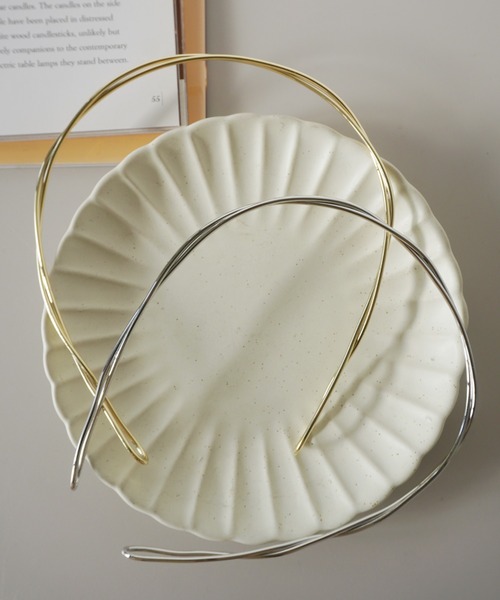 Port（ポート）の「ウェーブ メタル カチューシャ（カチューシャ・レディース・ゴールド/シルバー系その他/シルバー/ゴールド系その他・FREE）」の15枚目の写真