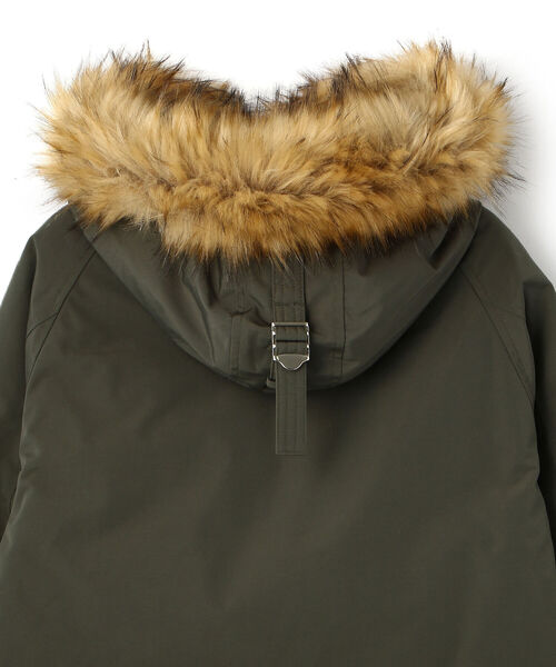 schott（ショット）の「Schott/ショット/SNORKEL DOWN PARKA/シュノーケル ダウンパーカー（ダウンジャケット/コート・メンズ・ブラック/オリーブ/その他/タン・SMALL/MEDIUM/LARGE/X-LARGE/XX-LARGE）」の8枚目の写真