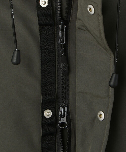 schott（ショット）の「Schott/ショット/SNORKEL DOWN PARKA/シュノーケル ダウンパーカー（ダウンジャケット/コート・メンズ・ブラック/オリーブ/その他/タン・SMALL/MEDIUM/LARGE/X-LARGE/XX-LARGE）」の13枚目の写真