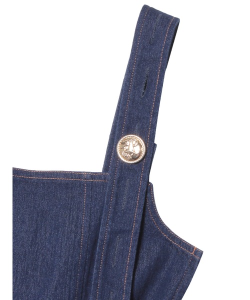 PAMEO POSE（パメオポーズ）の「Mermaid Overalls（サロペット/オーバーオール・レディース・ブラック/スカイブルー/インディゴブルー・S/L）」の17枚目の写真