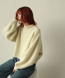 Chillfar | ボトルネックジャガードニット(ニット/セーター)