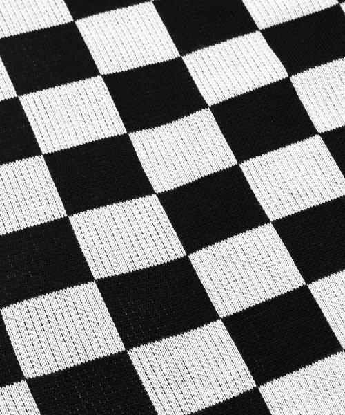 Figments(フィグメンツ)の「チェッカーカーディガン(カーディガン/ボレロ・レディース・ブラック・FREE)」の3枚目の写真