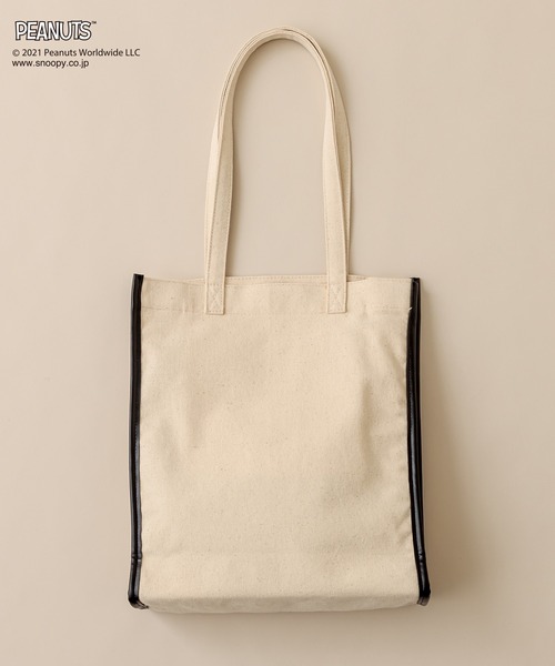 PEANUTS（ピーナッツ）の「PEANUTSトートBag（トートバッグ・レディース・アイボリー/ライトブラウン/ブラック・FREE）」の17枚目の写真