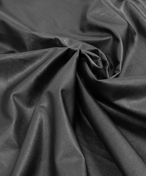 Figments(フィグメンツ)の「フェイクレザーロングスカート(スカート・レディース・ブラック・FREE)」の7枚目の写真