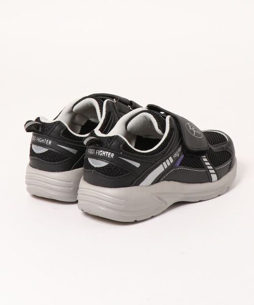 Foot Fighter(フットファイター)の「《Foot Fighter》FF-3099(スニーカー・レディース・ブラック/ピンク・22.5cm/23.5cm/24.5cm/23.0cm/24.0cm)」の4枚目の写真