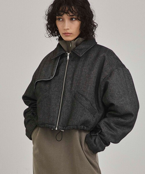 CITY TOKYO（シティトウキョウ）の「ショートボンバージャケット/ダウンジャケット（ダウンジャケット/コート・レディース・グレー/その他2・FREE）」の17枚目の写真